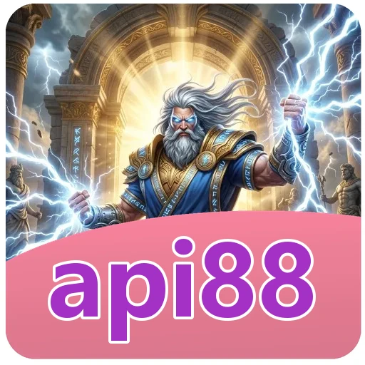 Logo api88 pada halaman unduh APK